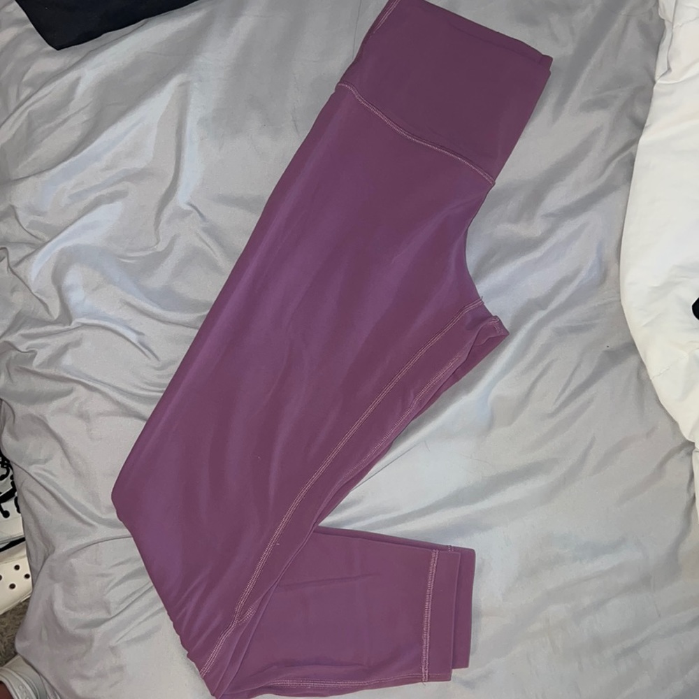 purple lululemon leggings
